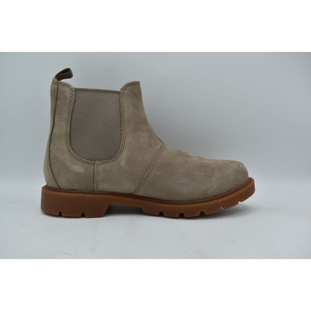 Timberland Womens Size 8.5 Linden Woods Taupe Gray Nubuck Chelsea Boots Shoes - Picture 6 of 11